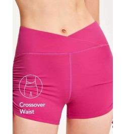 Shorts de estudio fruncidos con cintura en V FeatherFit? de 3