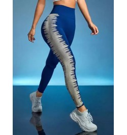 Leggings deportivos con estampado de dibujo de cintura ancha