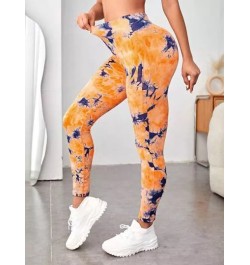 Leggings deportivos Mujer Tie-Dye