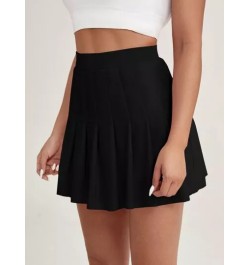 Skort deportivo fruncido con bolsillo de celular