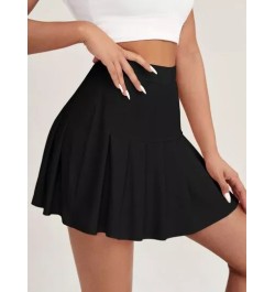 Skort deportivo fruncido con bolsillo de celular