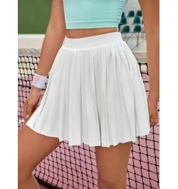 Leisure Skort fruncido tenis con bolsillo para teléfono