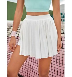 Leisure Skort fruncido tenis con bolsillo para teléfono