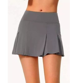 Skort deportivo de cintura ancha con fruncido