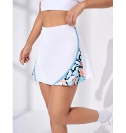 Skort deportivo unido en contraste