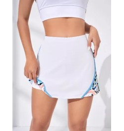 Skort deportivo unido en contraste