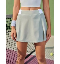 Leisure Skort deportivo unicolor bajo con abertura