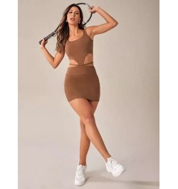 Neu Vestido deportivo con abertura con cordón trasero cintura