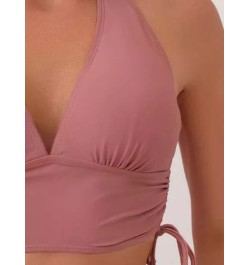 Bañador bikini halter con cordón lateral