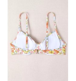 Sweetness Top bikini floral push up