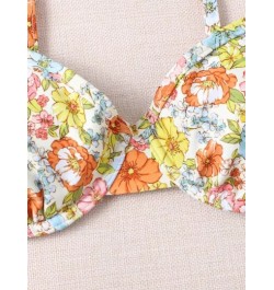 Sweetness Top bikini floral push up