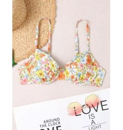 Sweetness Top bikini floral push up