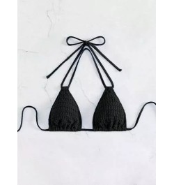 Top bikini triángulo halter