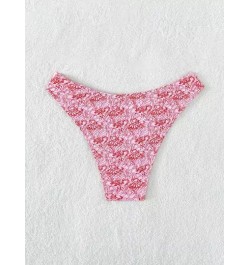 Bottom de bikini con estampado