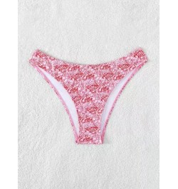 Bottom de bikini con estampado