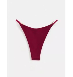 Bottom de bikini con diseño de cuenta