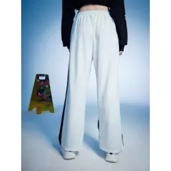 Anime Pantalones deportivos con estampado de figura de color combinado