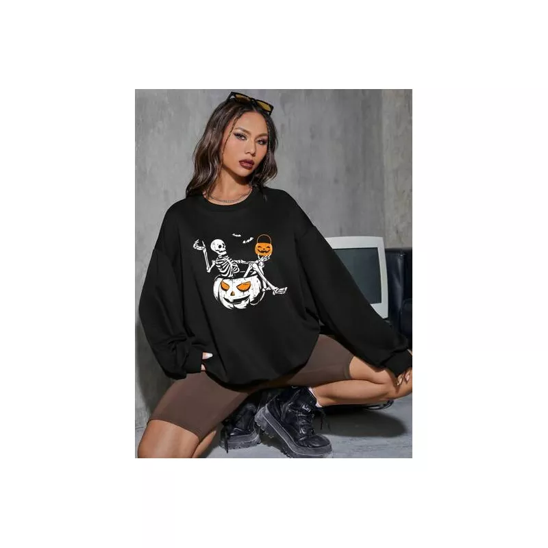 Sudaderas de Mujer Halloween Casual