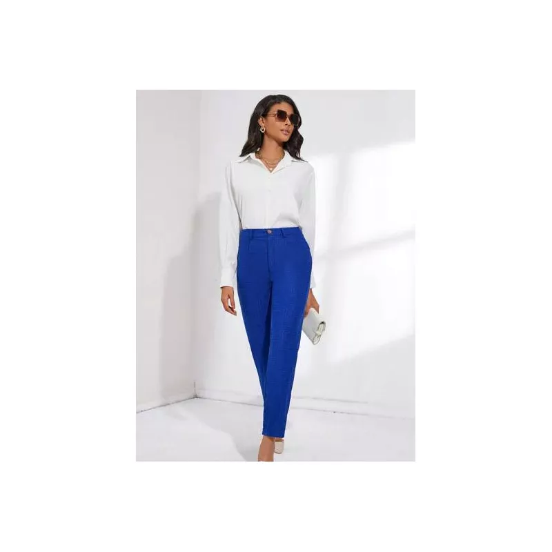 SHEIN BIZwear Pantalones de traje madre fit ropa de trabajo