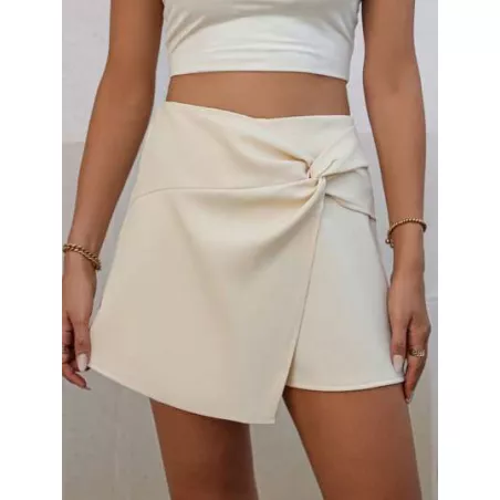 SHEIN LUNE Skort girante delantero bajo cruzado