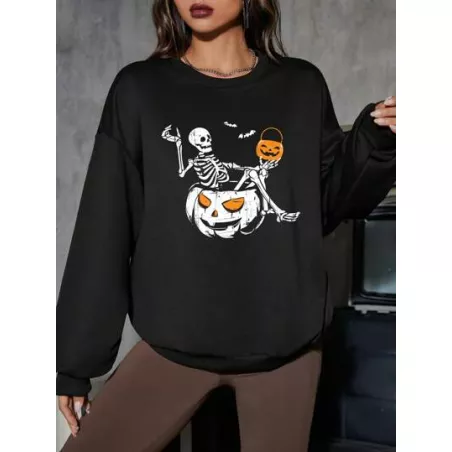 Sudaderas de Mujer Halloween Casual