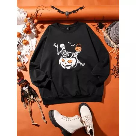 Sudaderas de Mujer Halloween Casual