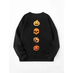 Sudaderas de Mujer Halloween Casual