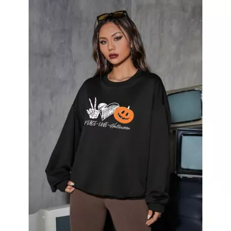 Sudaderas de Mujer Halloween Casual