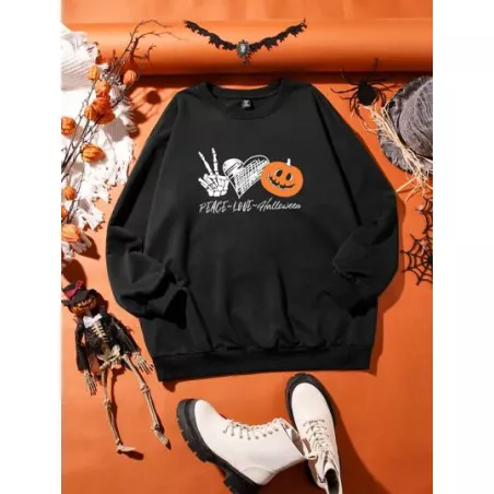 Sudaderas de Mujer Halloween Casual