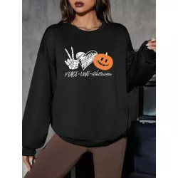 Sudaderas de Mujer Halloween Casual