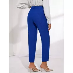 SHEIN BIZwear Pantalones de traje madre fit ropa de trabajo