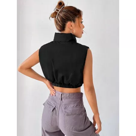 Abrigos de Invierno para Mujer Botón Cremallera Liso Casual