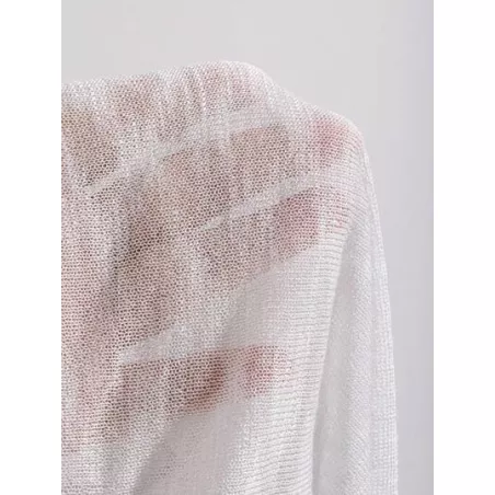 Jersey Partición Cordón de espalda Liso Casual