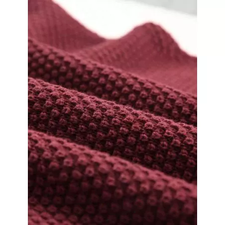 Jersey Botón delantero Liso Casual