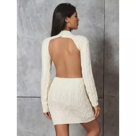 Vestidos de Jersey para Mujer Liso Casual