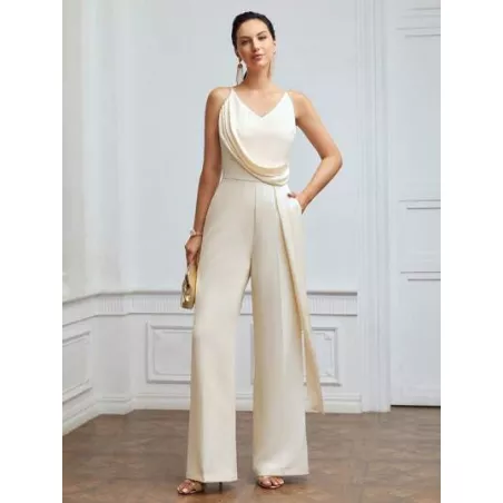 PREMIUM Mono de tirantes con fruncido