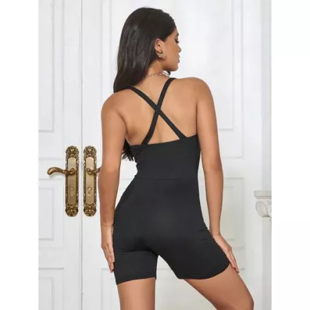 Unitards mujer Fruncido Liso