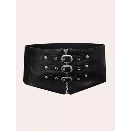 Cinturón corsé con diseño de hebilla