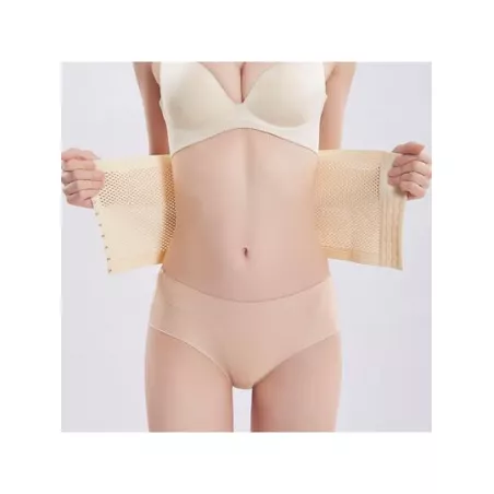 1 pieza Cinturón verano transpirable cintura para adelgazar con control de barriga