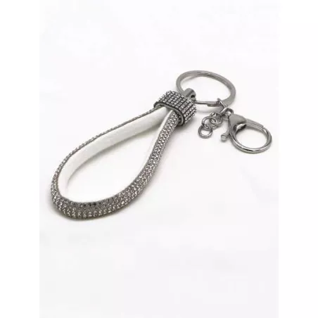 de moda espumoso con diamante de imitación incorporado Llavero Acollador Accesorio