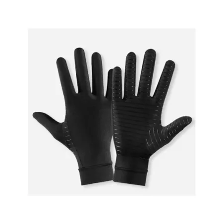 Mujer 1 par Guantes de dedo completo con patrón de rayas anti deslizante casual para para primavera con otoño