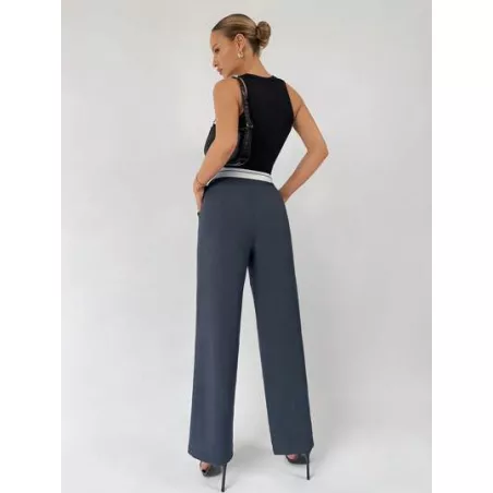 BIZwear Pantalones con cremallera delantera con bolsillo oblicuo ropa de trabajo