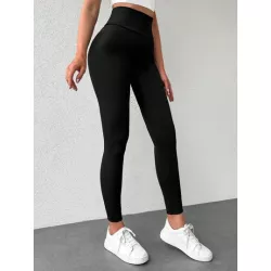 Leggings de cintura ancha