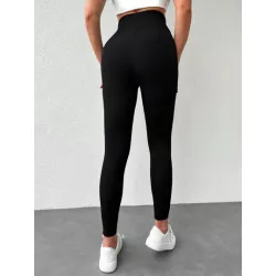 Leggings de cintura ancha