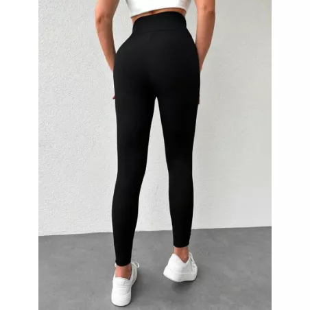 Leggings de cintura ancha