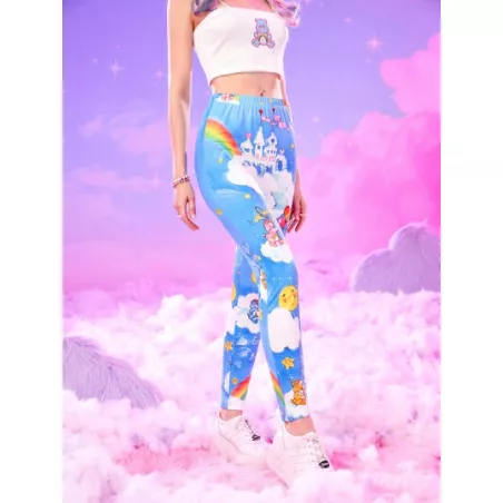 X Care Bears Leggings con estampado de dibujos animados