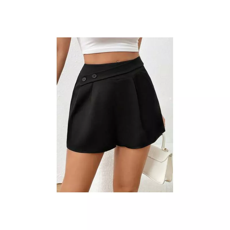 SHEIN LUNE Shorts con diseño de botón