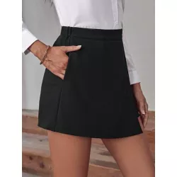 SHEIN LUNE Skort cruzado delantero