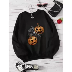 Sudaderas de Mujer Halloween Casual