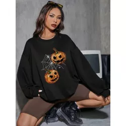 Sudaderas de Mujer Halloween Casual